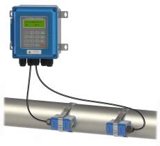 Wall-mounted ultrasonic flowmeter clamp-on sensor Wall-mounted ultrasonic flowmeter clamp-on sensor