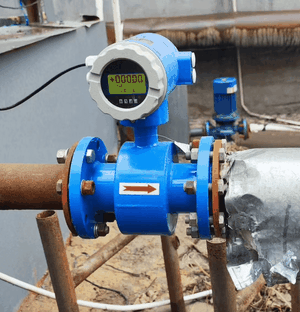 Magnetic flowmeter installation site Magnetic flowmeter installation site